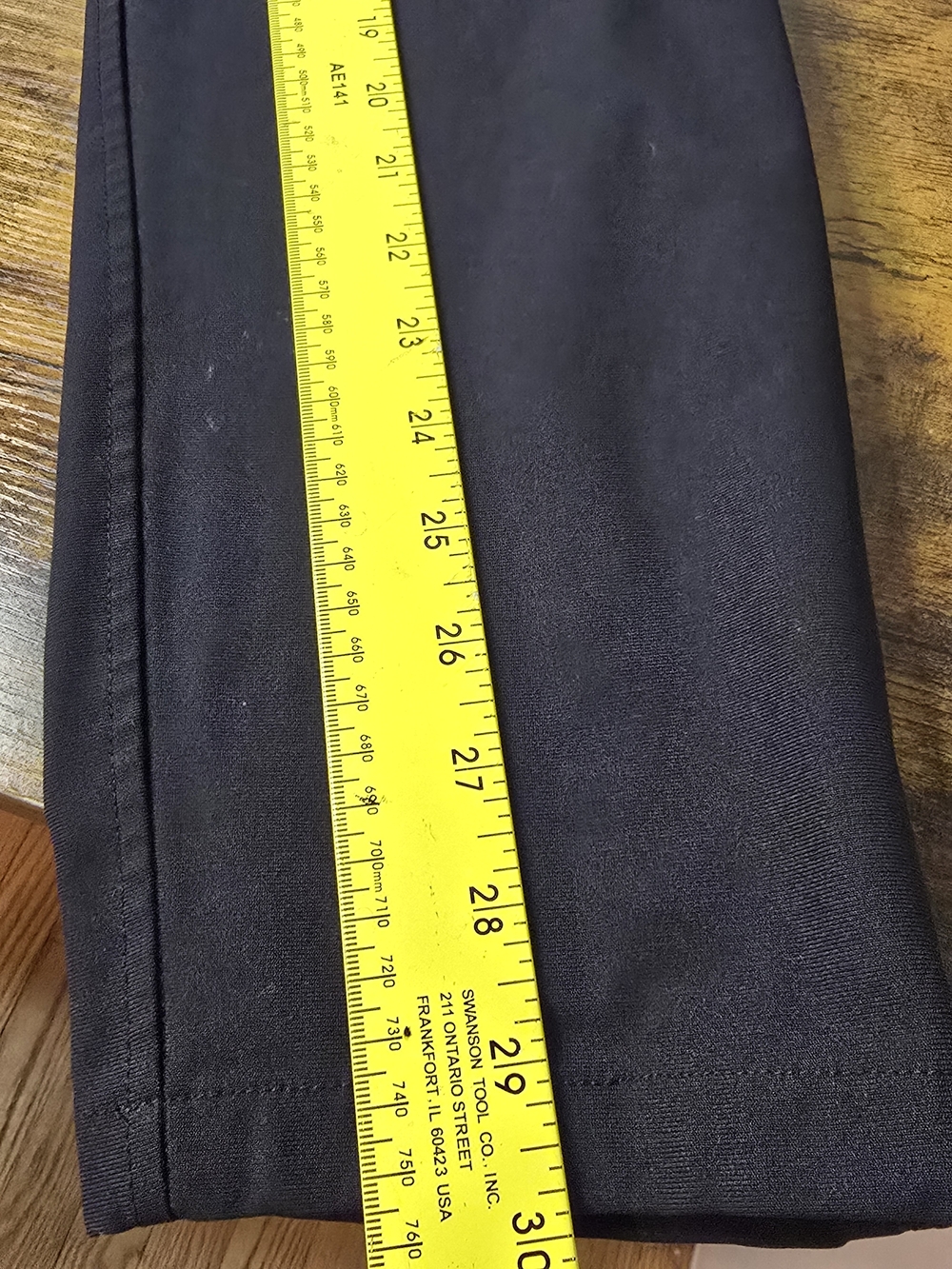 ​Lululemon Men's ABC Slim-Fit Pant 5-Pocket Warpstreme Black 30x30 - Picture 5 of 5